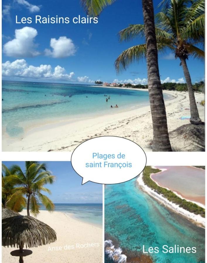 Bungalow Tout Confort Avec Piscine Partagee A 5 Mn De La Mer Saint-Francois (Grande-Terre) Exterior foto